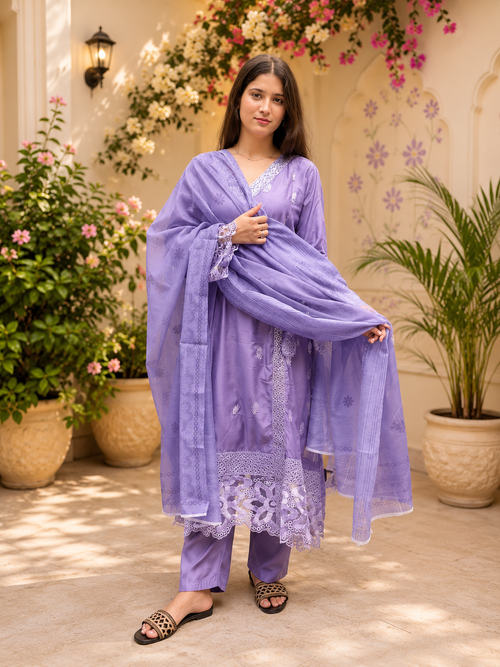 Lavender Grace 3-Piece Suit